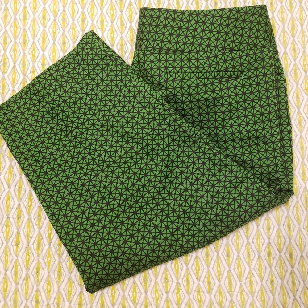 Worthington Green & Navy Pant Trouser Slacks